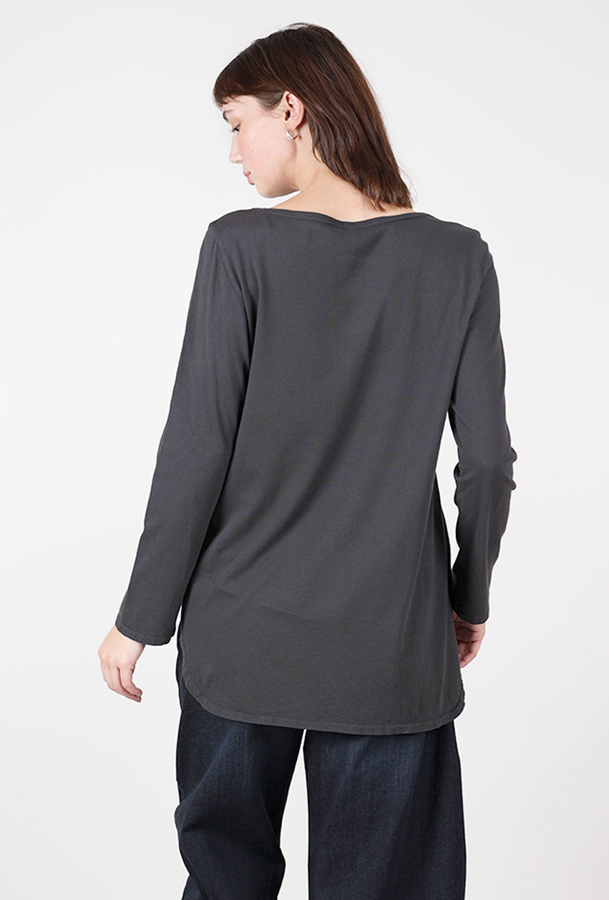 Margo Graphic Tee, Dusk Angle 3