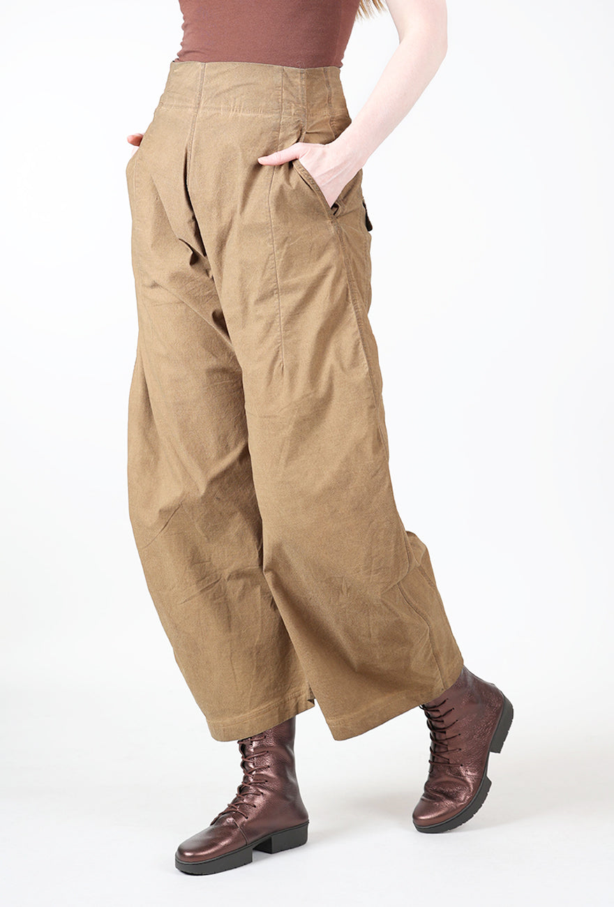 Stretch Dye Barrel Trouser, Dakar Cloud