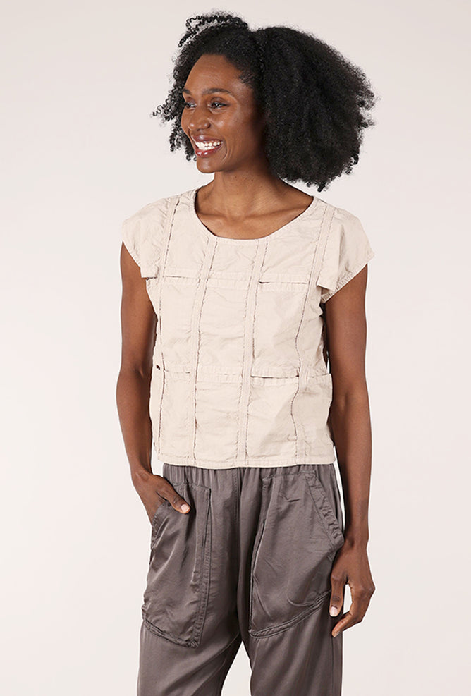 Crosswind Top, Oatmeal