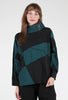 Kozan Annalise Top, Teal/Black 
