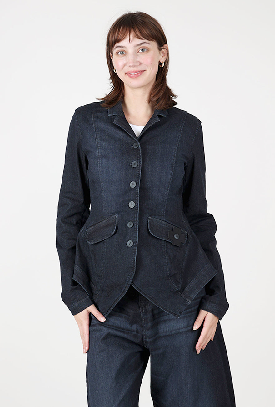 Pluslavie Blue Edge Jacket, Dark Blue 