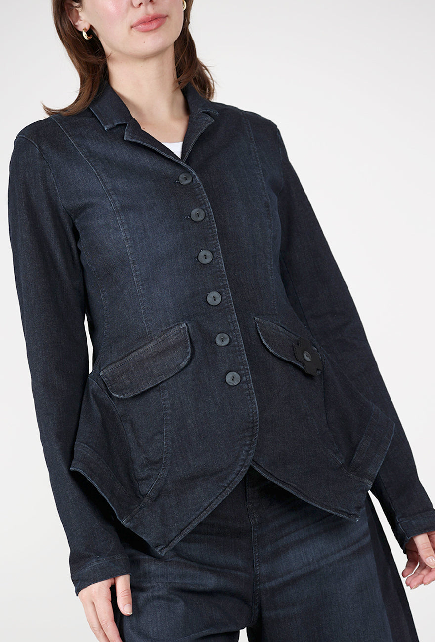 Pluslavie Blue Edge Jacket, Dark Blue 