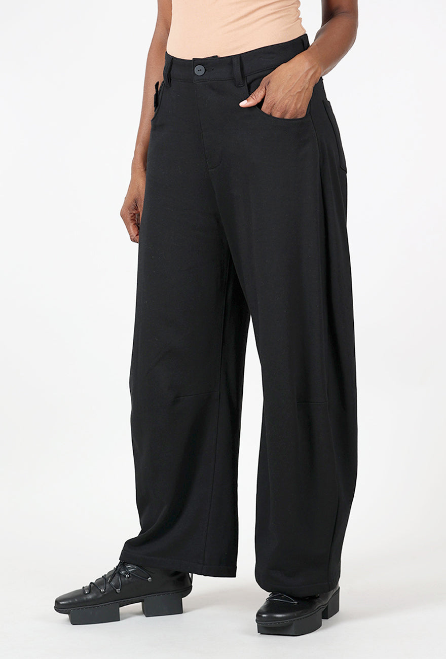 Sweat Balloon Pant, Black