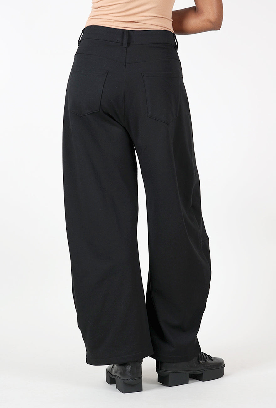 Sweat Balloon Pant, Black