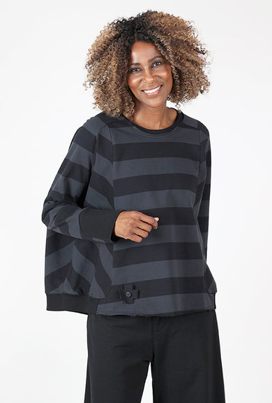 Pluslavie Short Sweat, Wide Stripe 