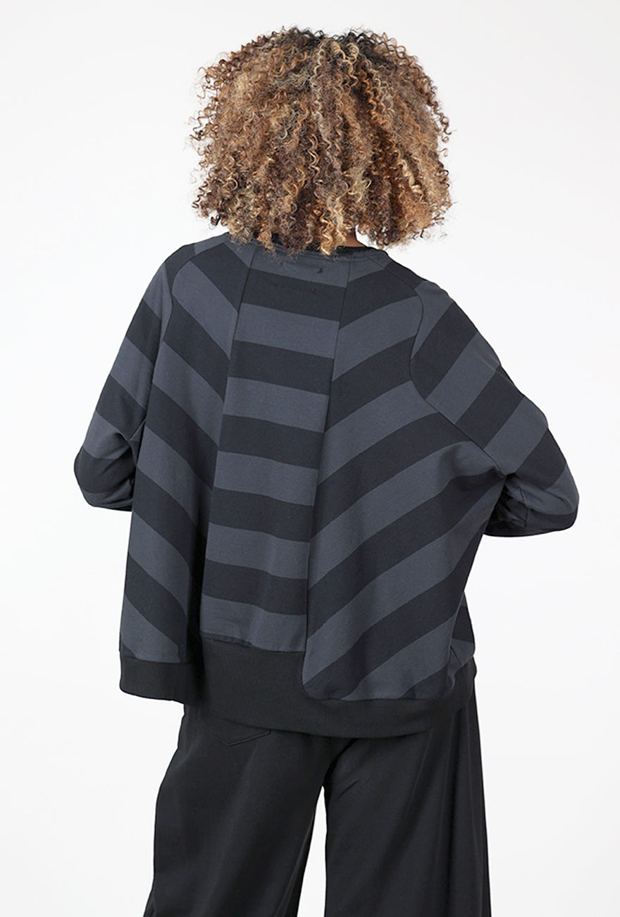Short Sweat, Wide Stripe Angle 3
