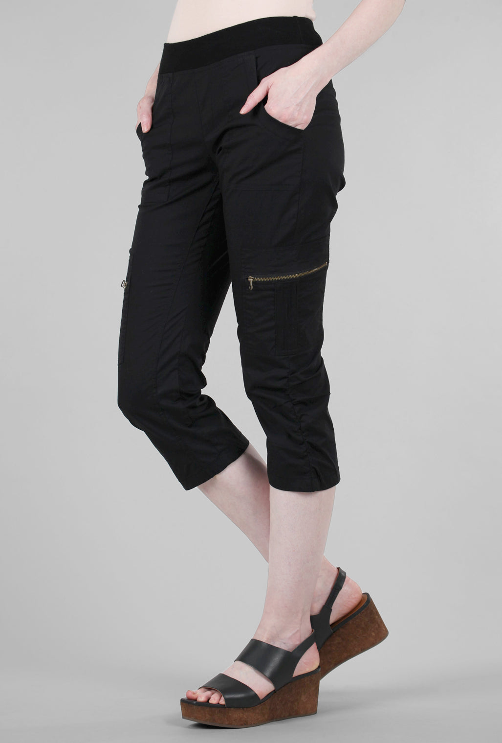 Wearables by XCVI Nadia Pant, Black 