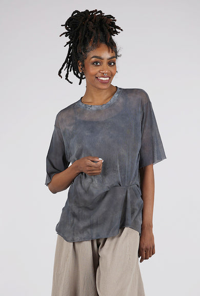 Heyne Bogut HB Mesh Tee, Gray 