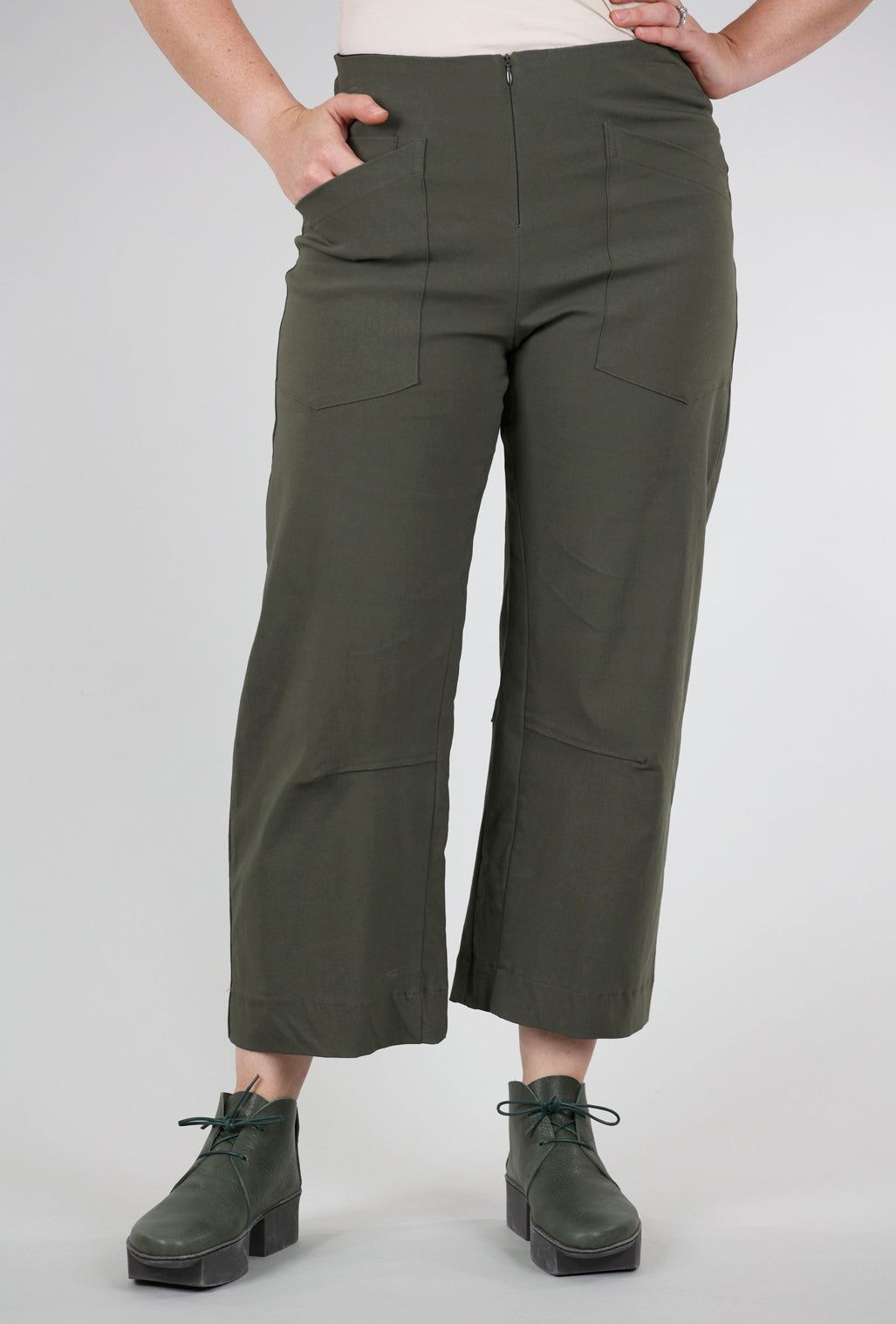 Porto Rimini Pant, Moss 