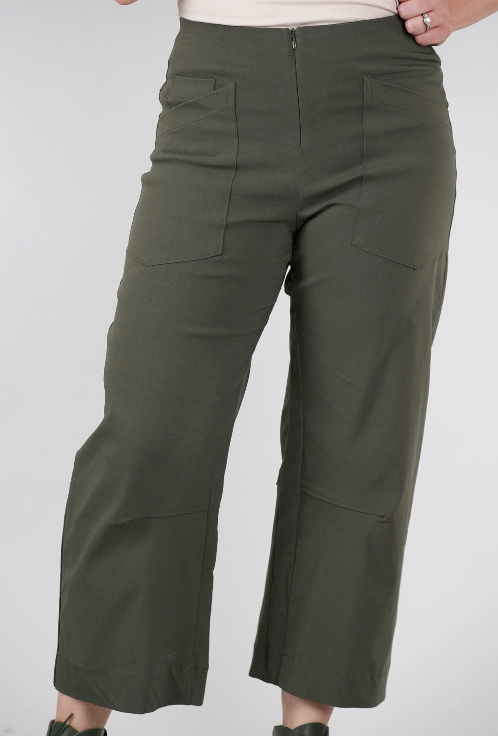 Porto Rimini Pant, Moss 