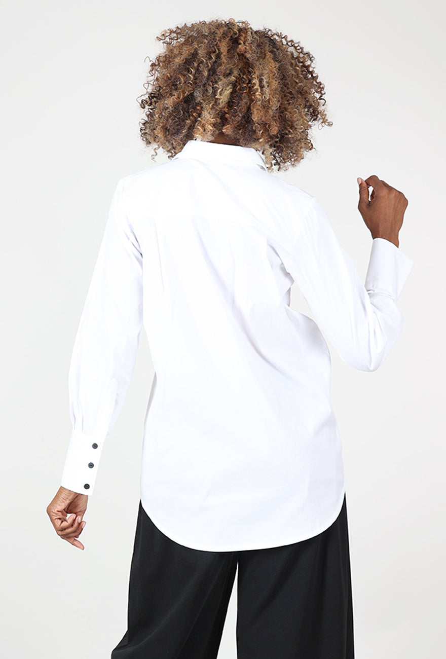 Breeze Blouse, White Angle 3