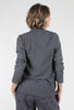 Cut Loose Cropped Tulle Cardie, Anthracite 