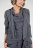Cut Loose Cropped Tulle Cardie, Anthracite 