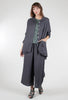 Cut Loose Linen Shirt Jacket, Anthracite 