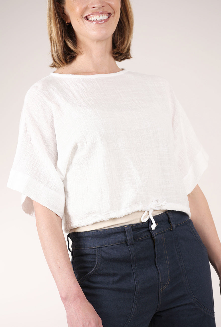 Curator Ayana Top, Milk 