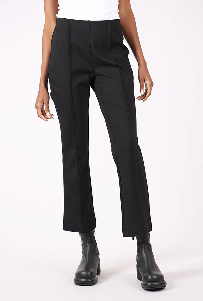 Olivia by Habitat Ponte Kick Flare Pant, Black 