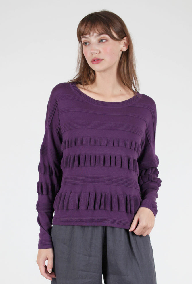 Planet Pucker Up Sweater, Grape One Size Grape