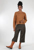 Grade & Gather Popcorn Knit Details Sweater, Chai 