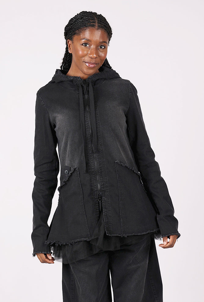 The Cute Denim Jacket, Black