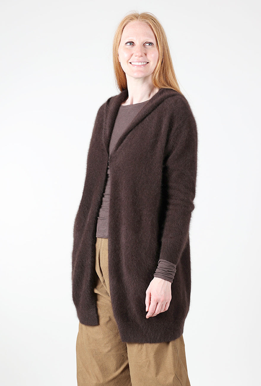 Hooded Racoon Duster, Americano Angle 2