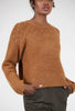 Grade & Gather Popcorn Knit Details Sweater, Chai 