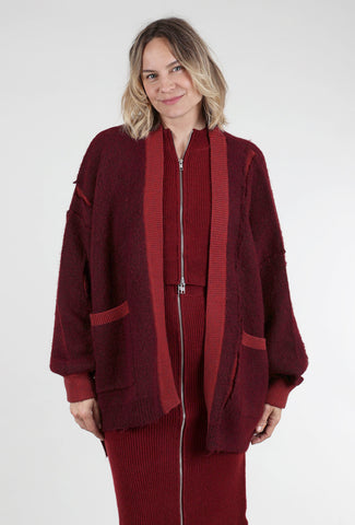 Kerisma Costa Cardigan, Burgundy 