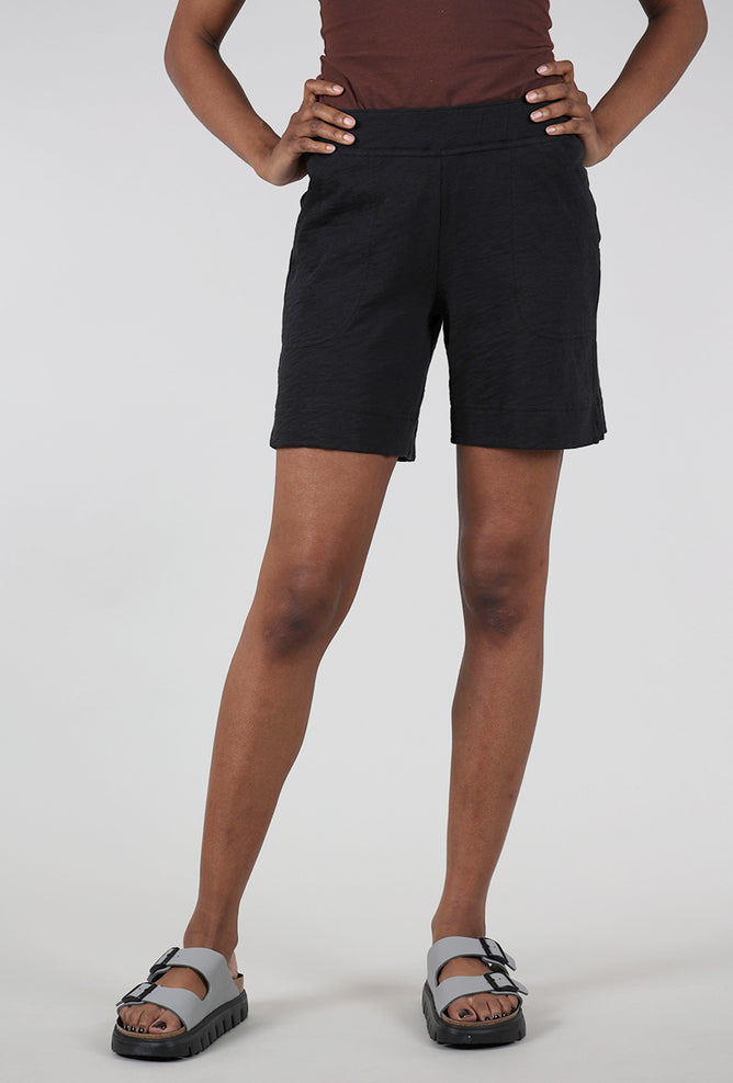 Escape by Habitat Cotton Slub Short, Black 