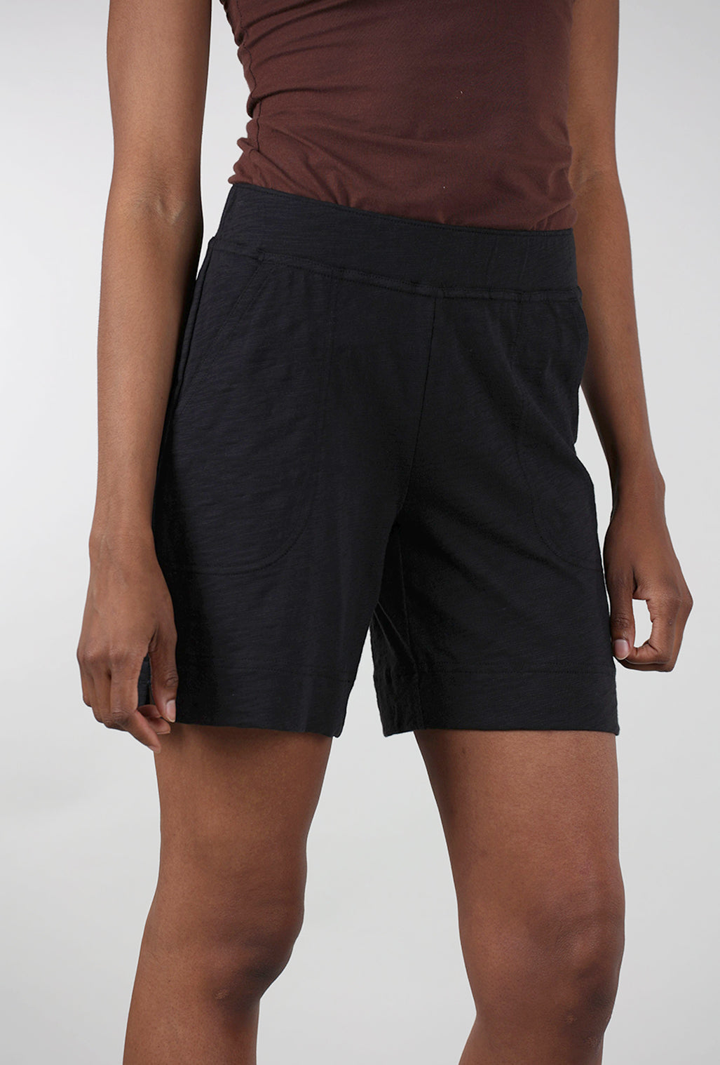 Escape by Habitat Cotton Slub Short, Black 