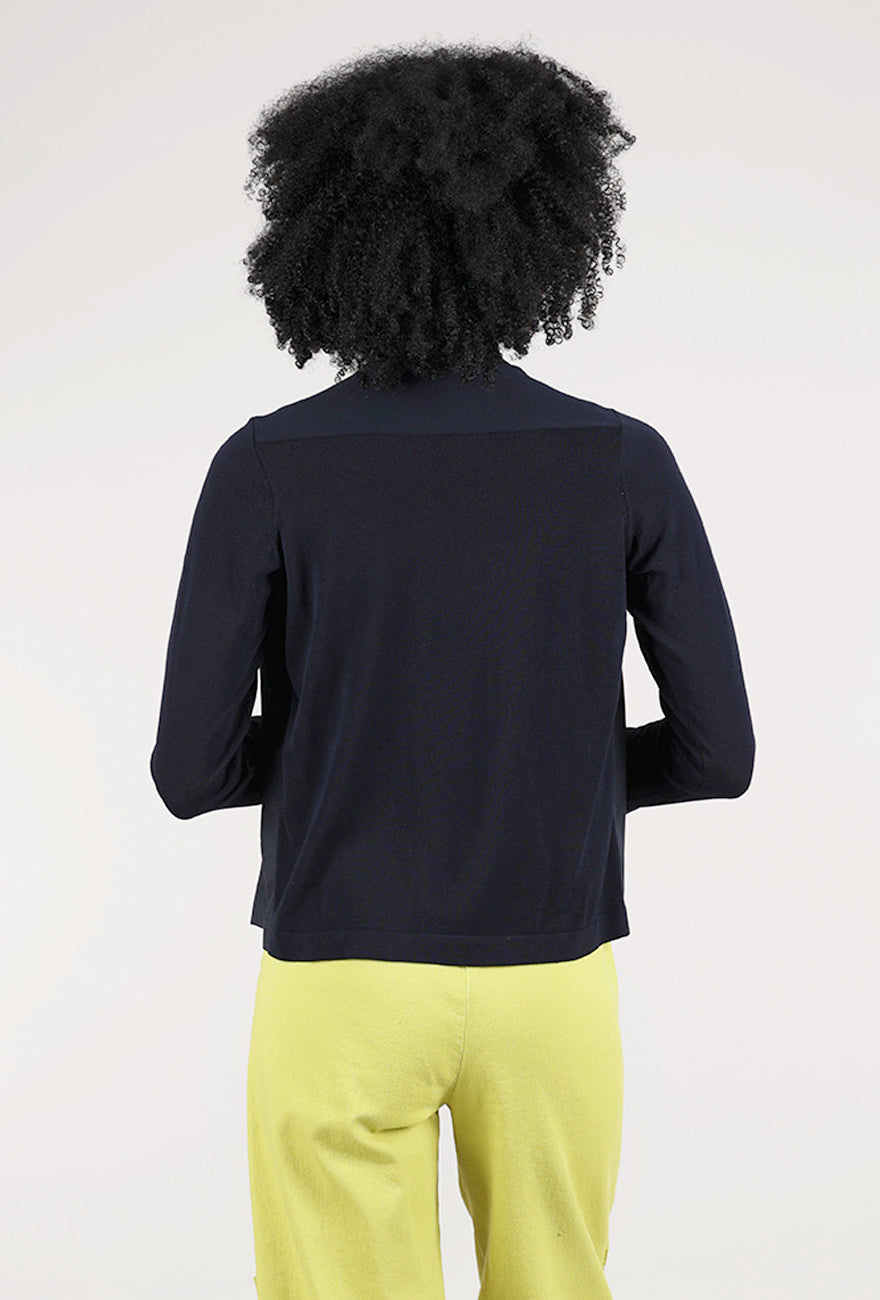 Yoshi Kondo Organ Cardigan, Navy 