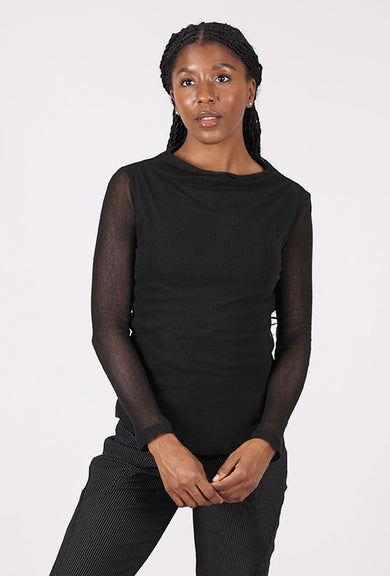 Porto Rolo Top, Black 
