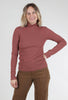 Prairie Underground L/S Mockneck, Redwood 