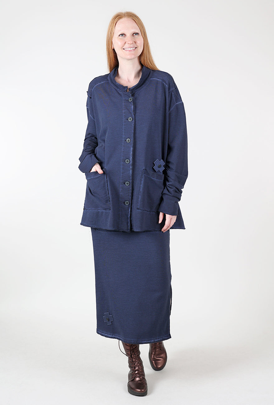 Boxy Sweat Shirt, Ocean Angle 4