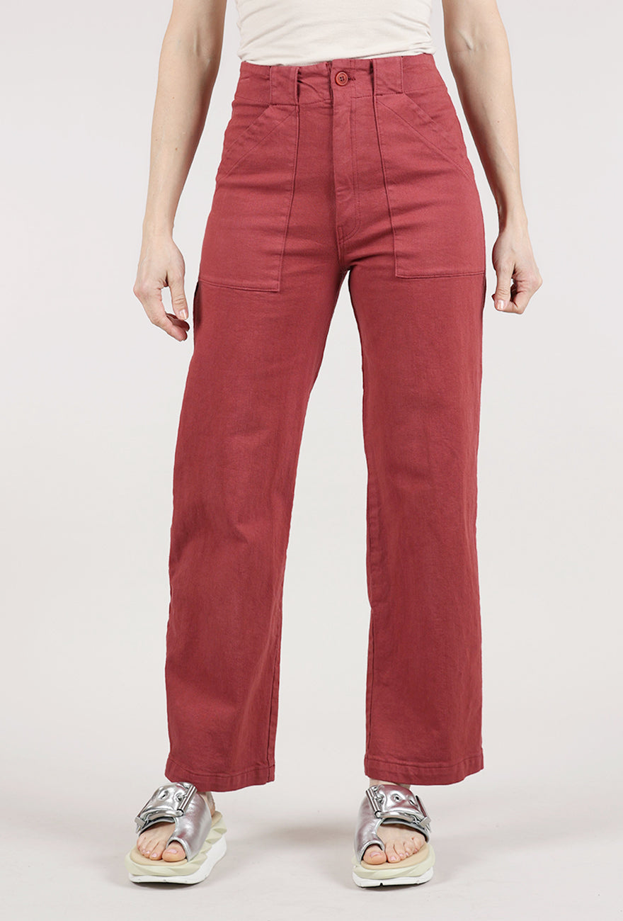 Prairie Underground Long Carpenter Pant, Brick 