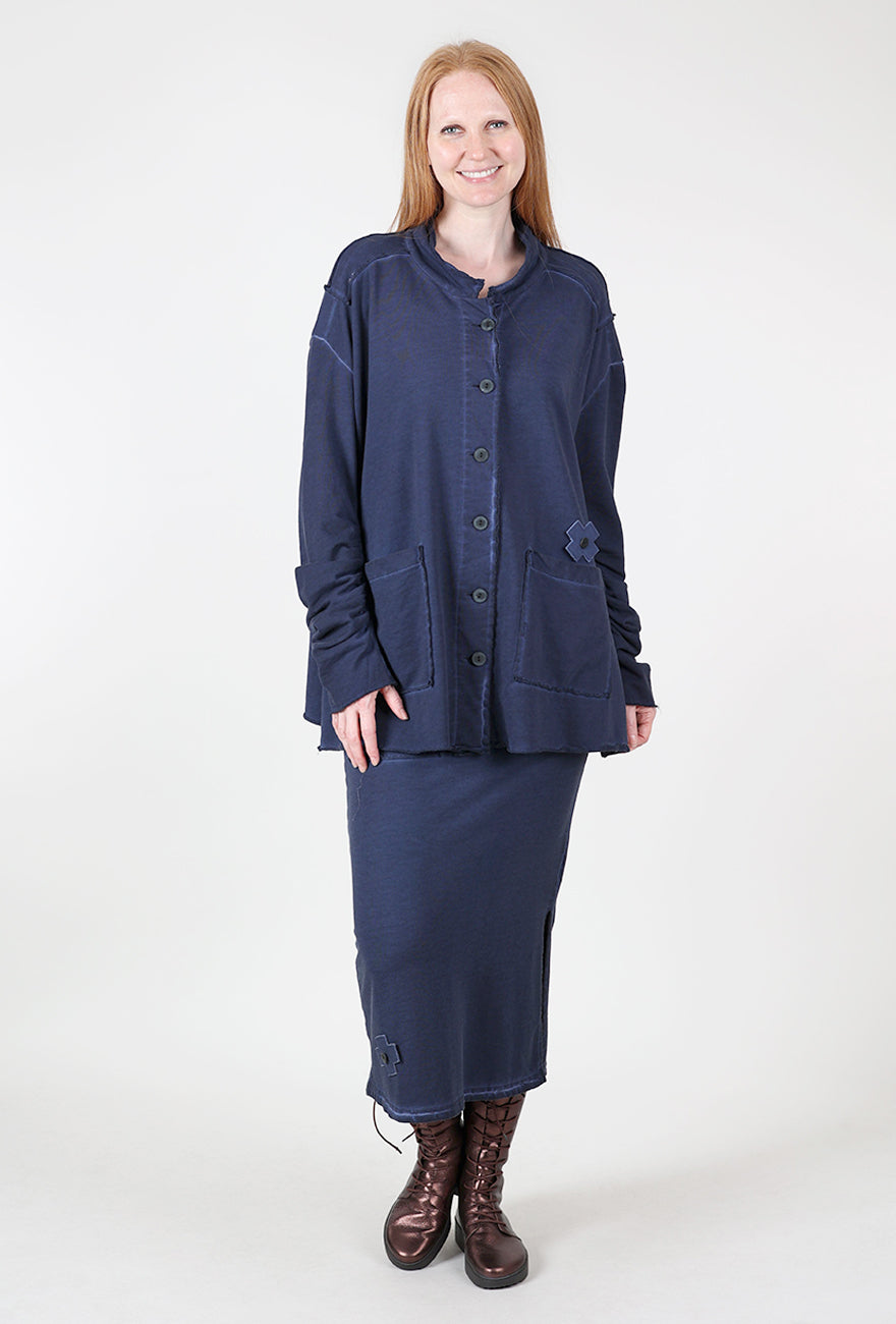 Boxy Sweat Shirt, Ocean Angle 6