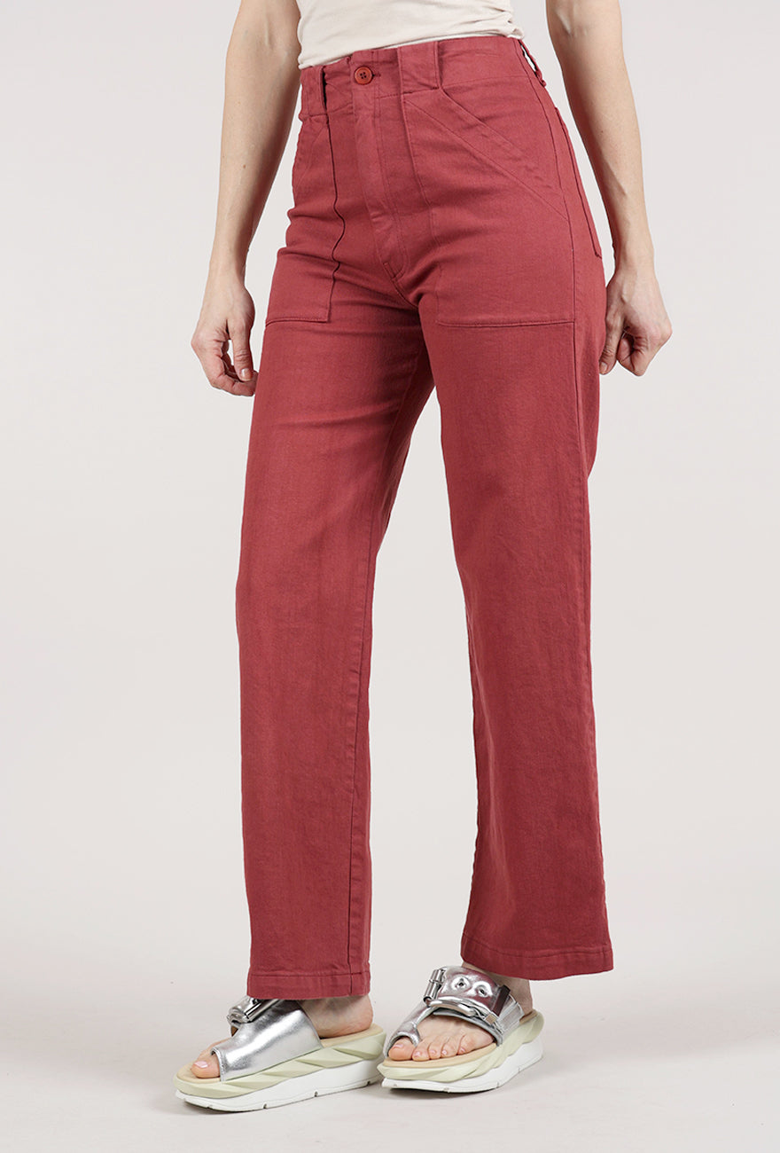 Prairie Underground Long Carpenter Pant, Brick 