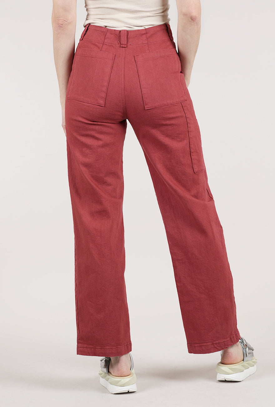 Prairie Underground Long Carpenter Pant, Brick 