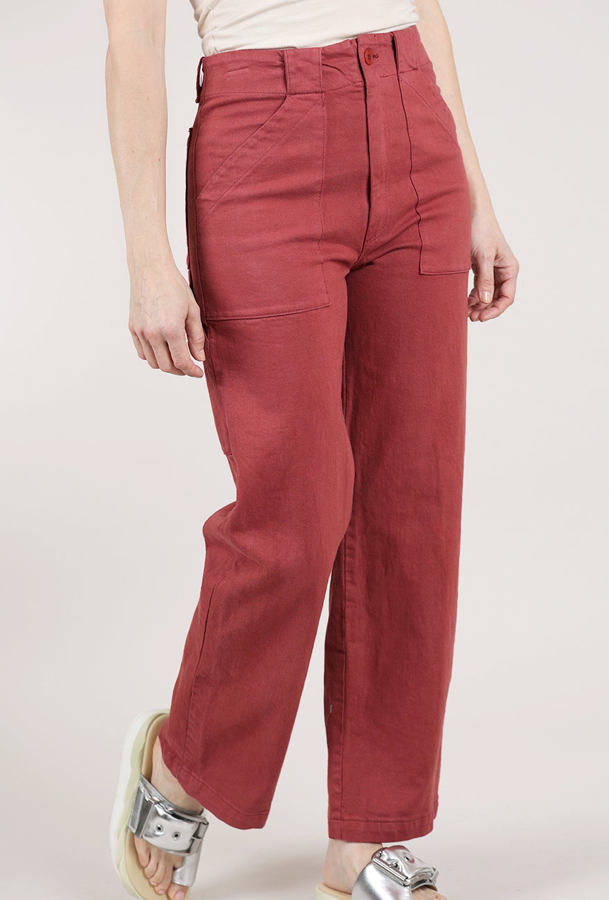 Prairie Underground Long Carpenter Pant, Brick 