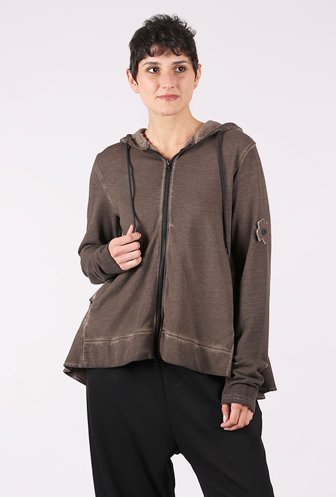 No Cardigan FW25, Chocolate