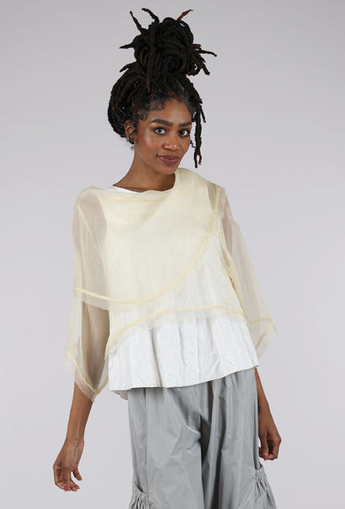 Planet Organza Jackie O Top, Butter 
