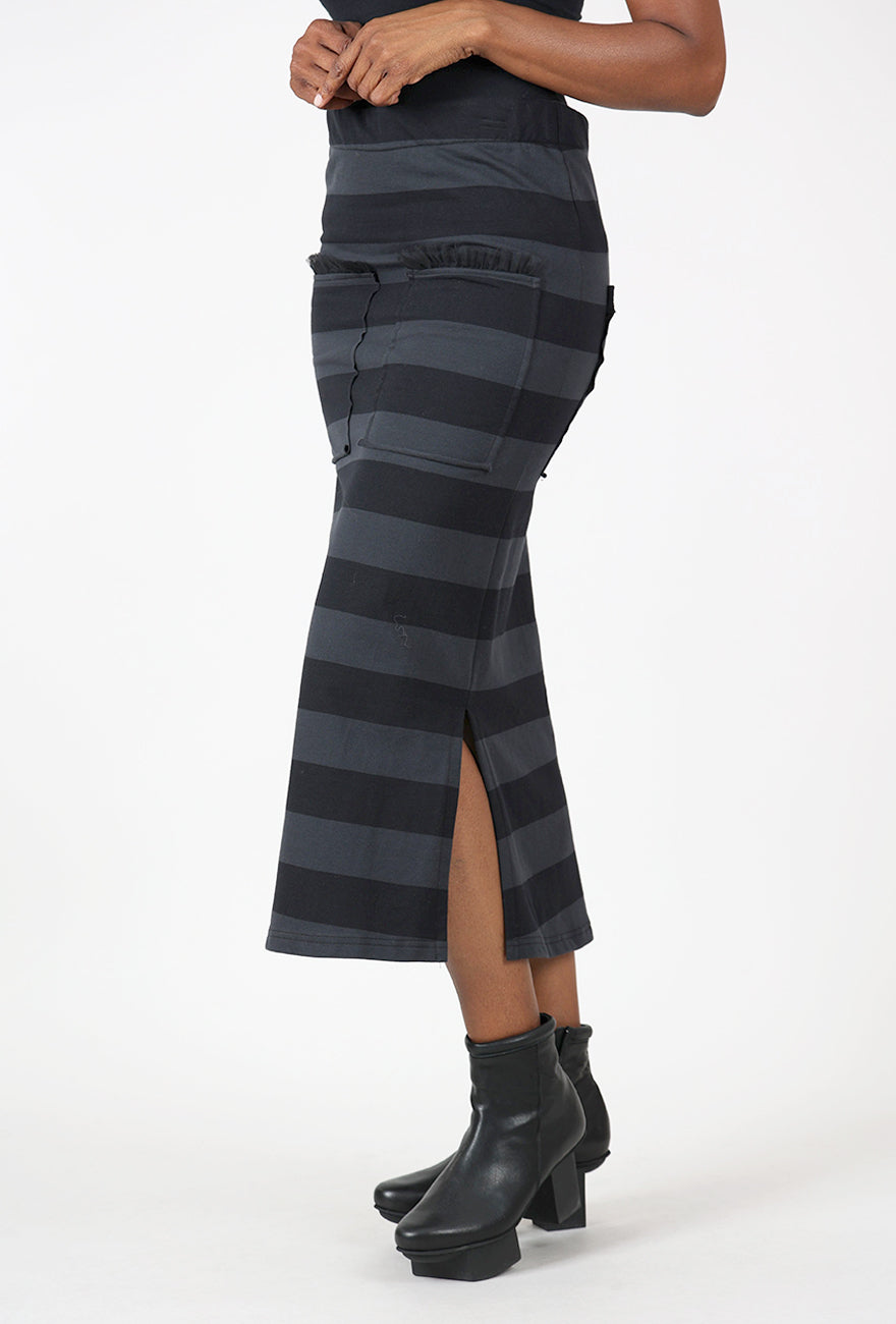 Pencil Skirt III, Wide Stripe Angle 3