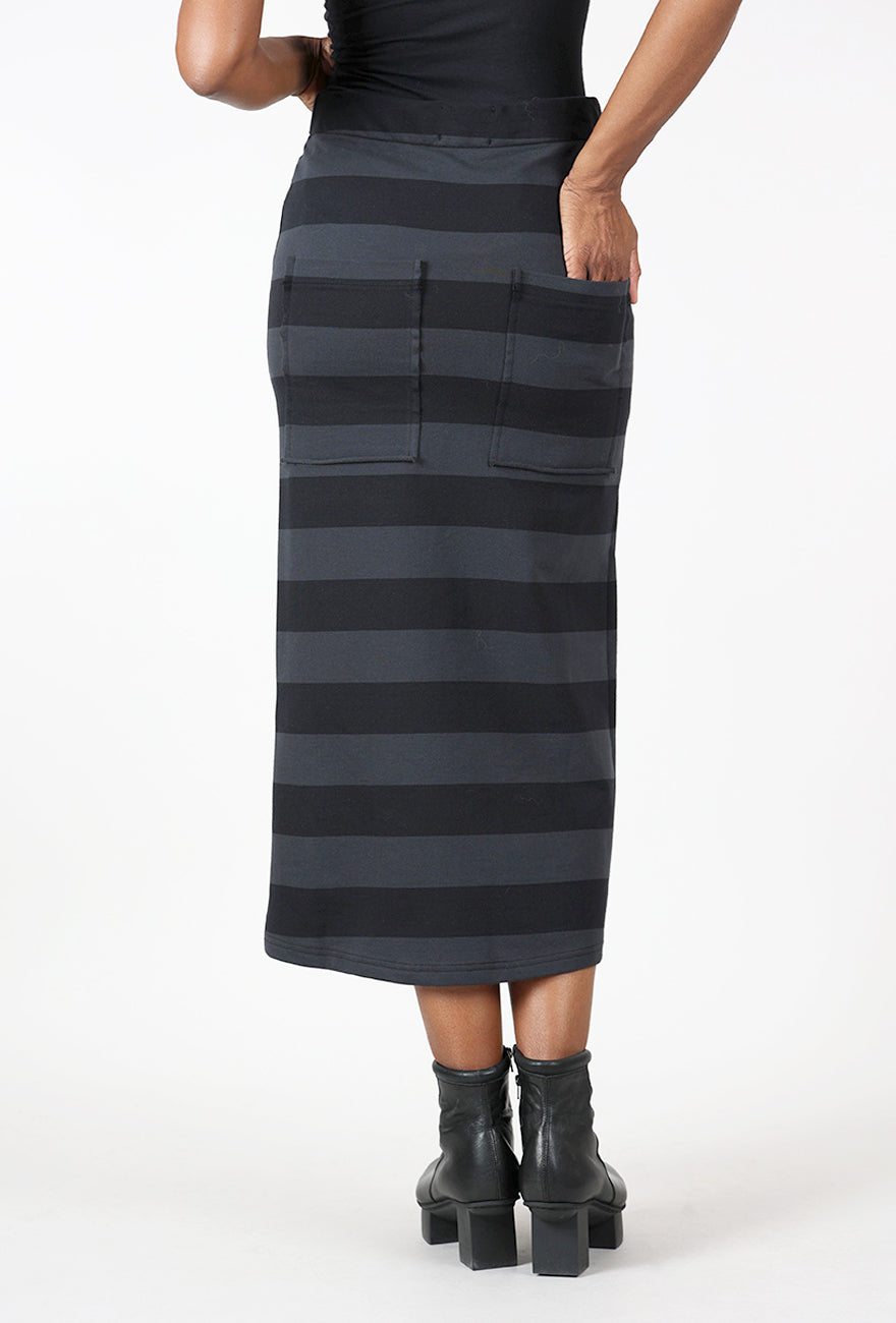 Pencil Skirt III, Wide Stripe