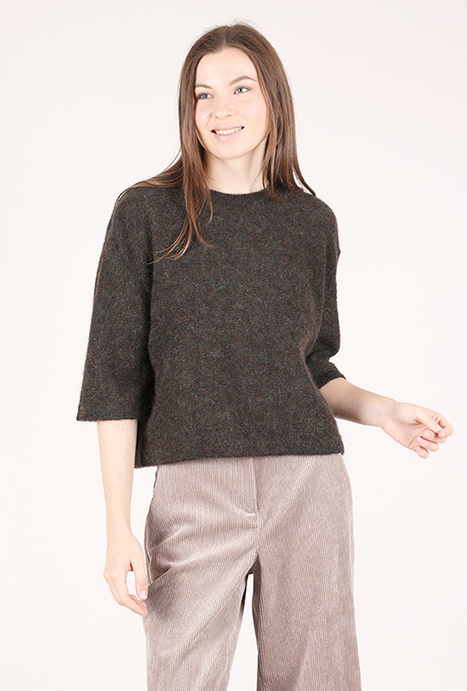 Sessun London S/S Sweater, Lichen Mix 