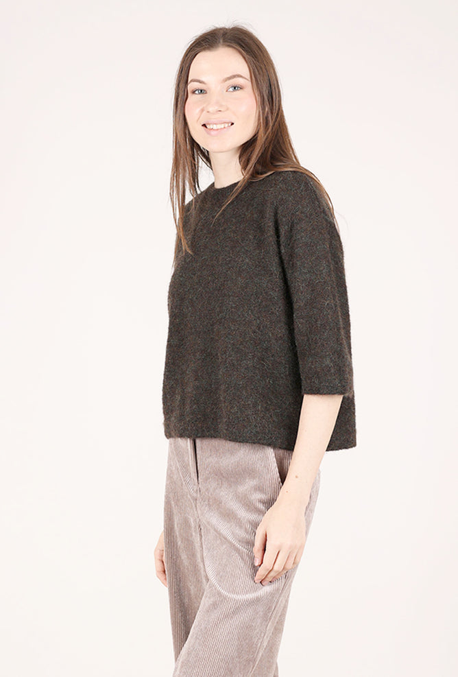 Sessun London S/S Sweater, Lichen Mix 