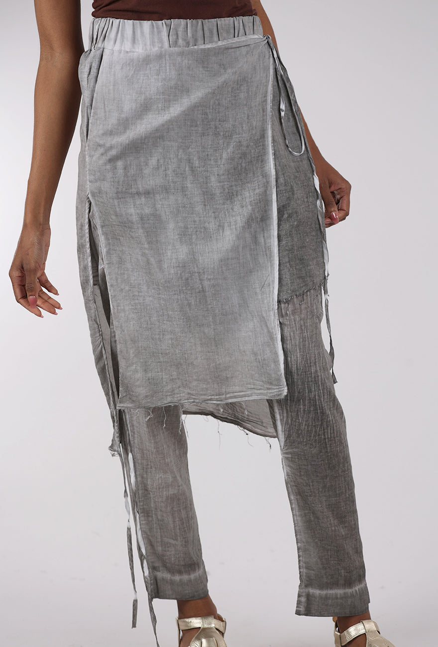 Studio B3 Panello Voile Pants, Gray Old Dye 