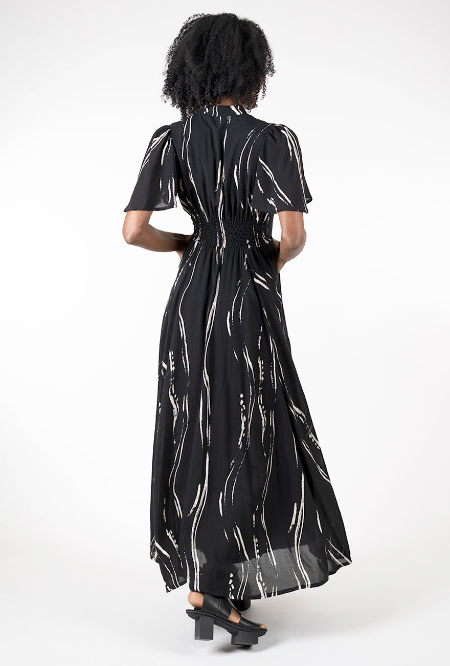 Bel Kazan La Vie En Rose Dress, Black Sumi 