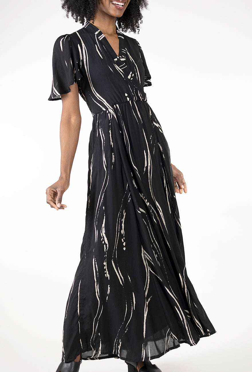 Bel Kazan La Vie En Rose Dress, Black Sumi 