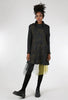 Luukaa Colorblock Sheer Tunic, Pistachio/Black 