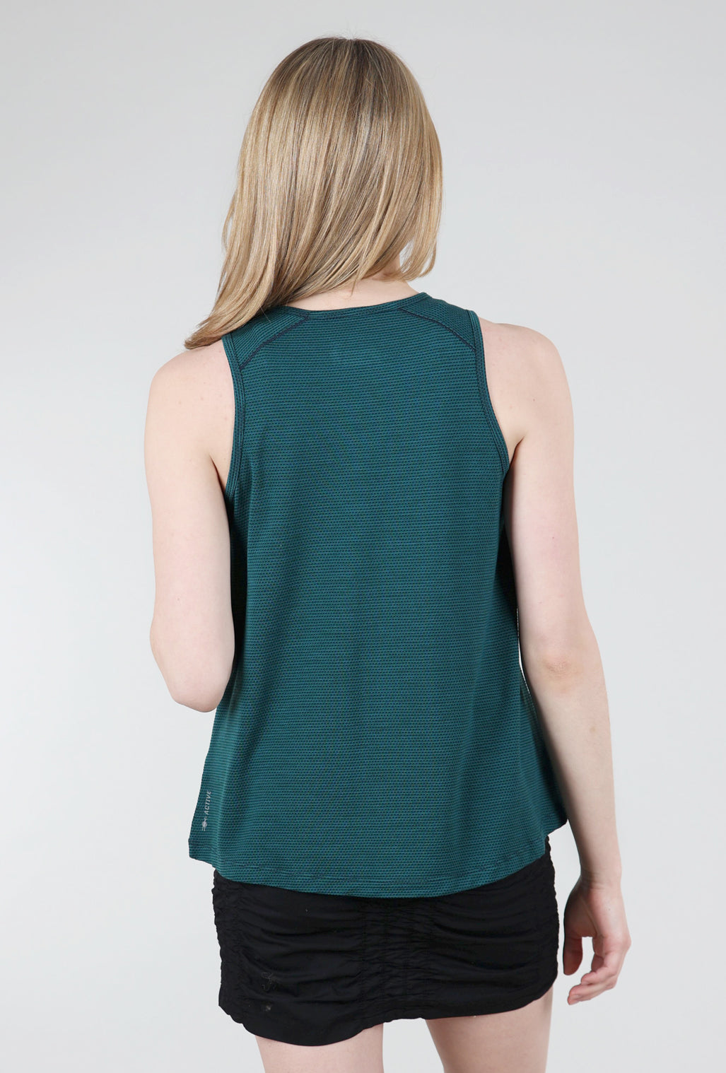 Smartwool Active Mesh High-Neck Tank, Emerald Heather 