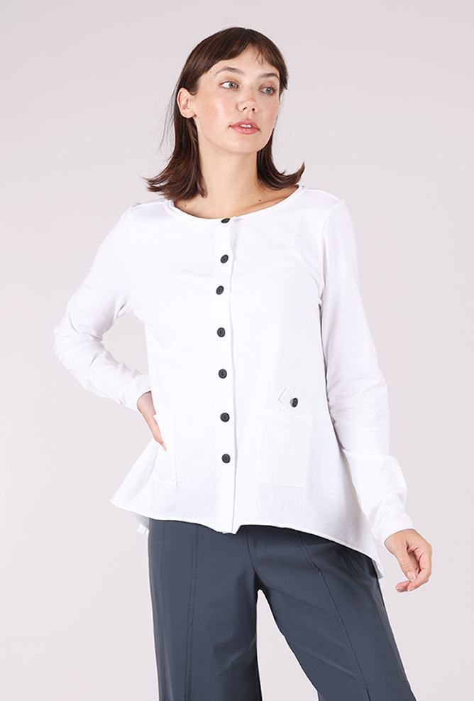 Pluslavie A Jardigan, White