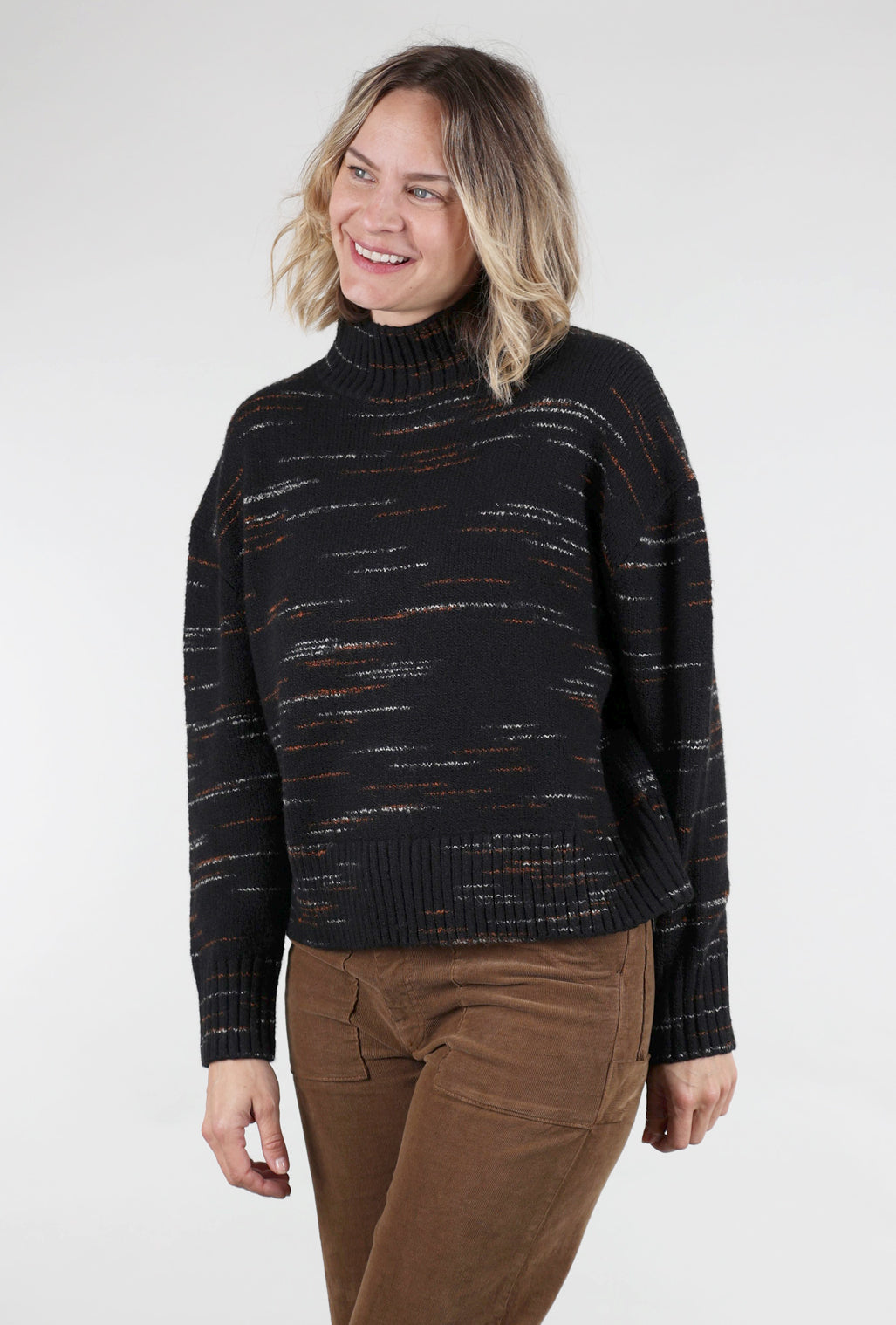 Margaret O'Leary Patisserie Pullover, Licorice 